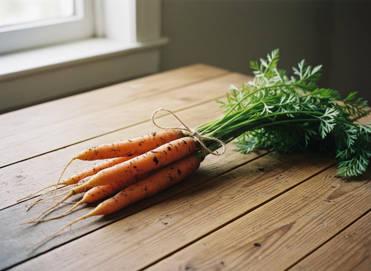 Fresh carrots