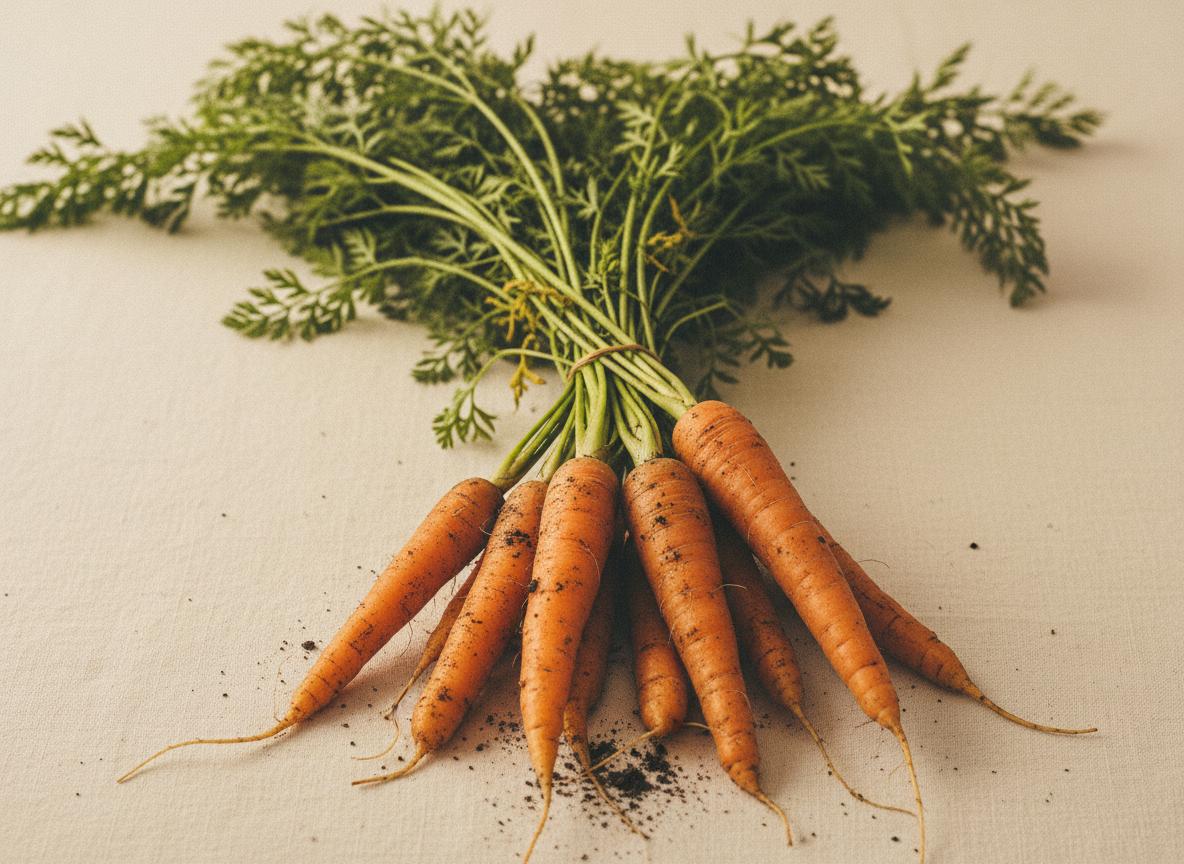 Fresh carrots